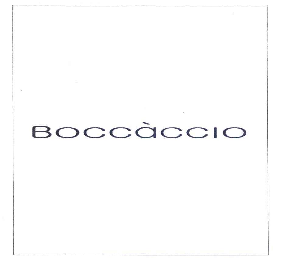 BOCCACCIO