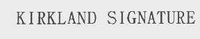 KIRKLAND SIGNATURE