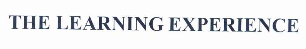 THE LEARNING EXPERIENCE