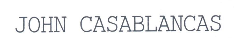 JOHN CASABLANCAS
