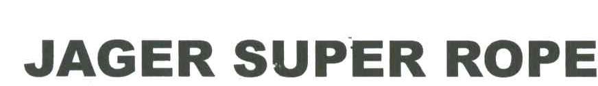 JAGER SUPER ROPE