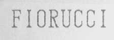 FIORUCCI