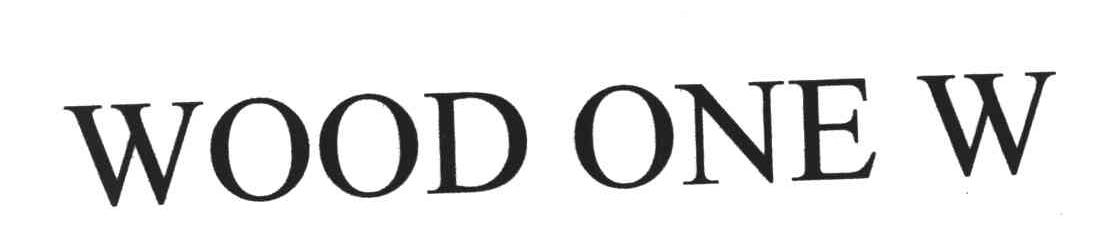 WOOD ONE W