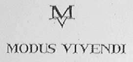 MODUS VIVENDI