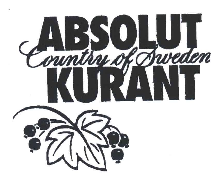ABSOLUT COUNTRY OF SWEDEN KURANT