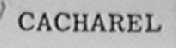 CACHAREL