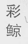 彩鲸