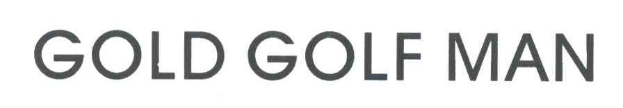 GOLD GOLF MAN