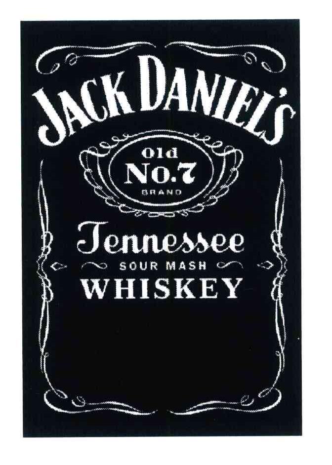 JACK DANIELS OLD NO7 BRAND TENNESSEE SOURMASH WHISKEY