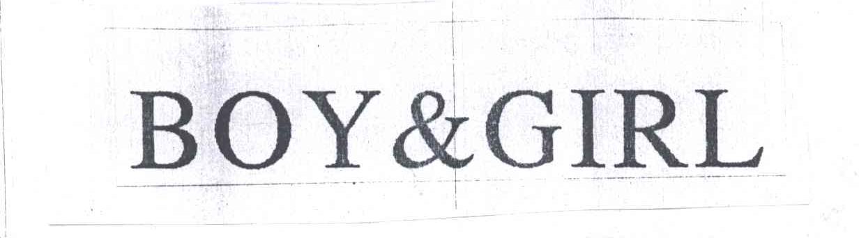 BOY&GIRL