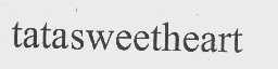TATASWEETHEART