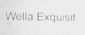 WELLA EXGUISIT