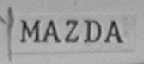 MAZDA