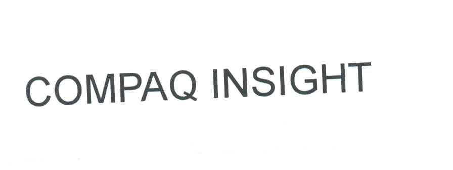 COMPAQ INSIGHT