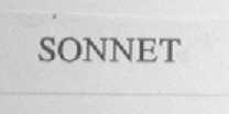 SONNET
