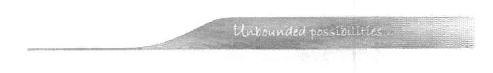 UNBOUNDED POSSIBILITIES...