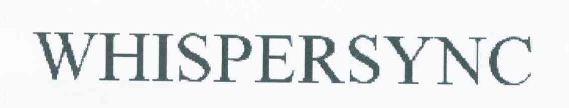 WHISPERSYNC