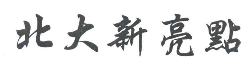 北大新亮点