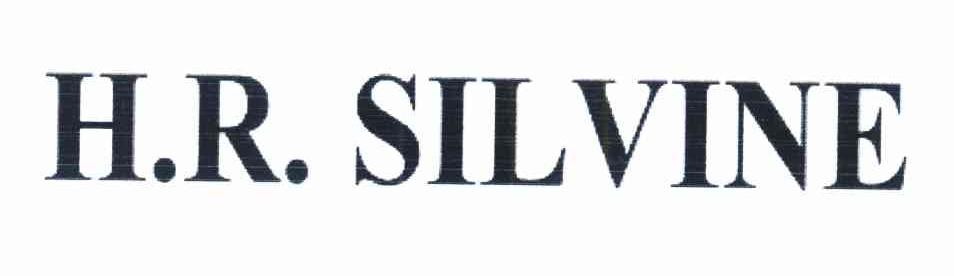 H.R.SILVINE