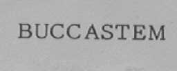 BUCCASTEM