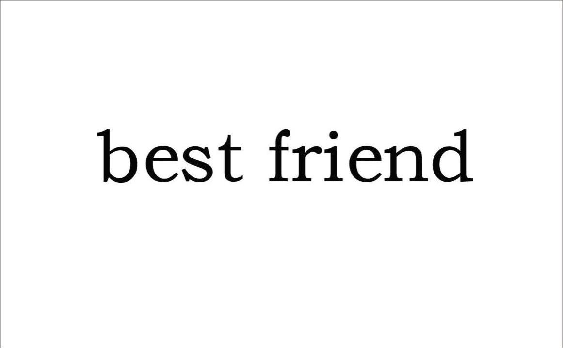 BEST FRIEND