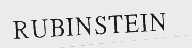 RUBINSTEIN