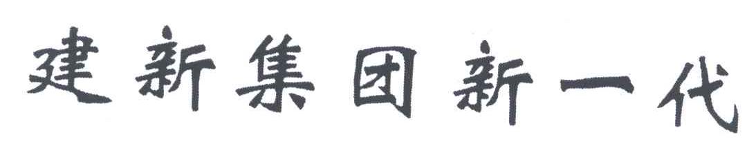 建新集团新一代