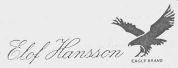 ELOF THANSSON EAGLE