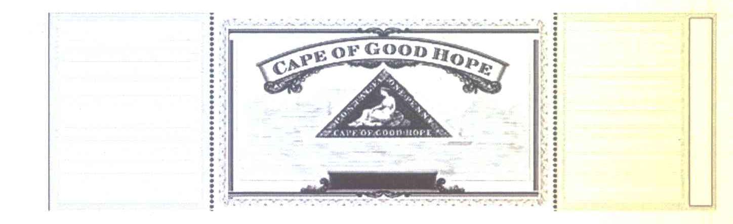 CAPE OF GOOD HOPE POSTAGE ONE PENNY