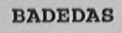 BADEDAS