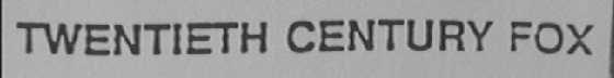 TWENTIETH CENTURY FOX