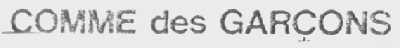 COMME DES GARCONS