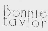BONNIE TAYLOR