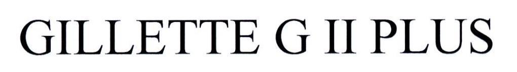 GILLETTE G II PLUS