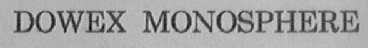 DOWEX MONOSPHERE