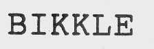 BIKKLE