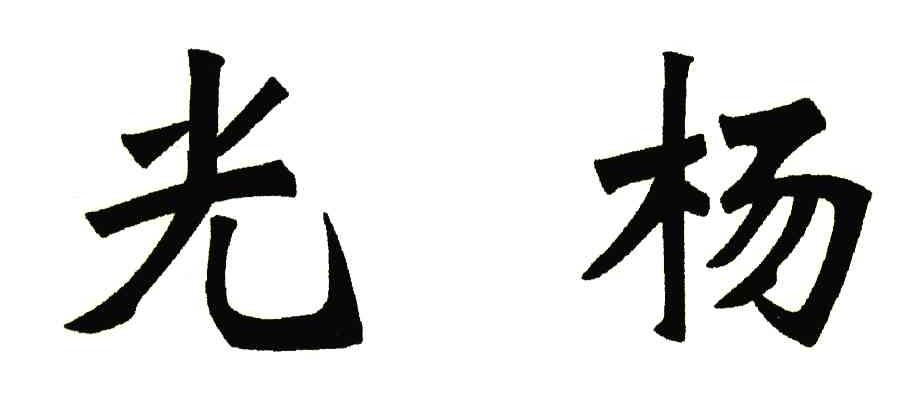 光杨