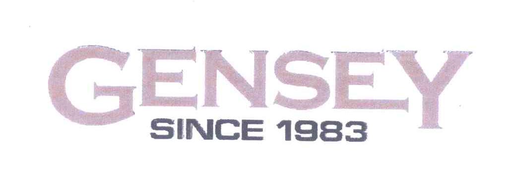 GENSEY SINCE;1983