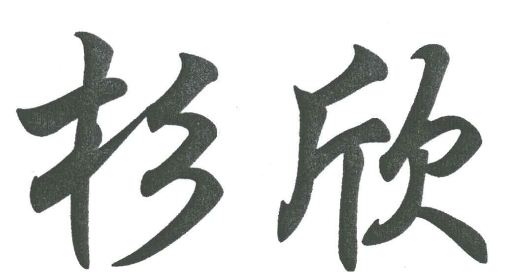 杉欣
