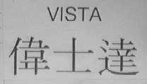 伟士达    VISTA