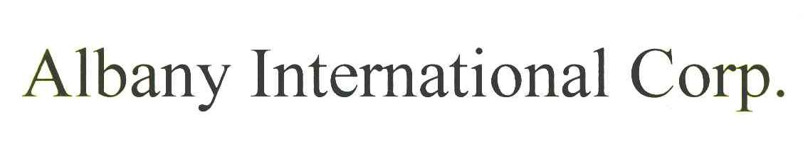 ALBANY INTERNATIONAL CORP.