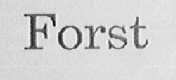 FORST