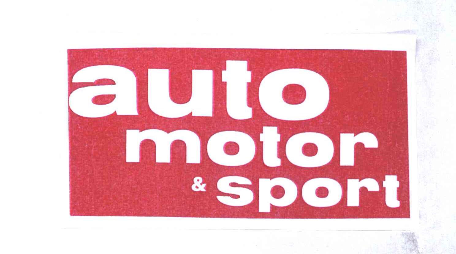 AUTO MOTOR SPORT