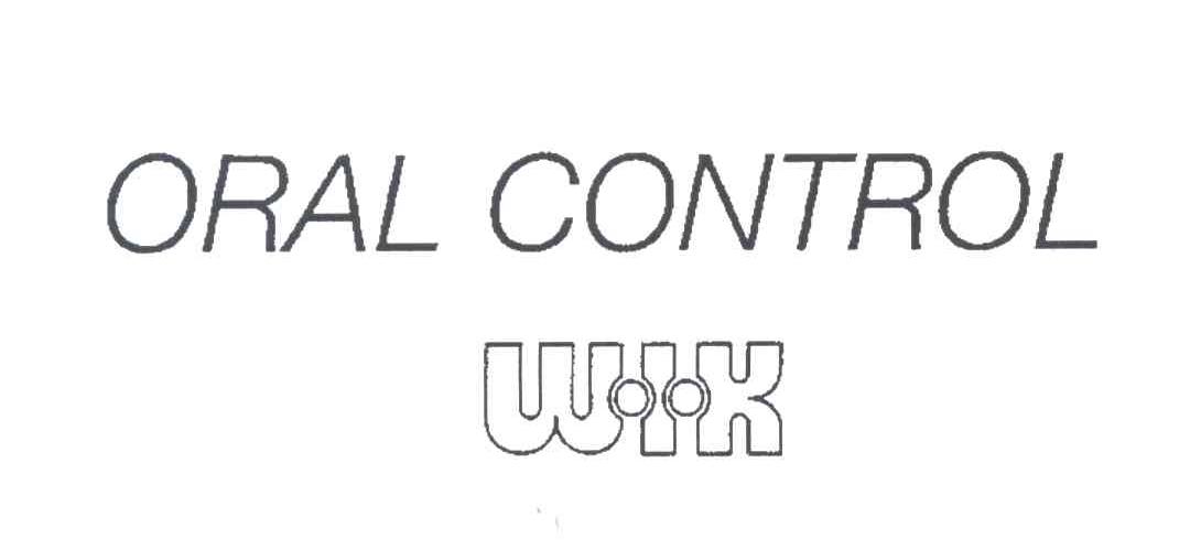 ORAL CONTROL