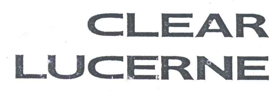 CLEAR LUCERNE