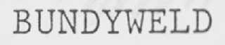 BUNDYWELD