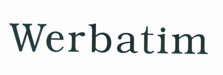 WERBATIM