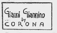 GIANNI GIANNINO BY COR ONA