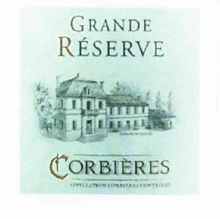 GRANDE RESERVE CORBIERES APPELLATION COEBIERES CONTROLEE