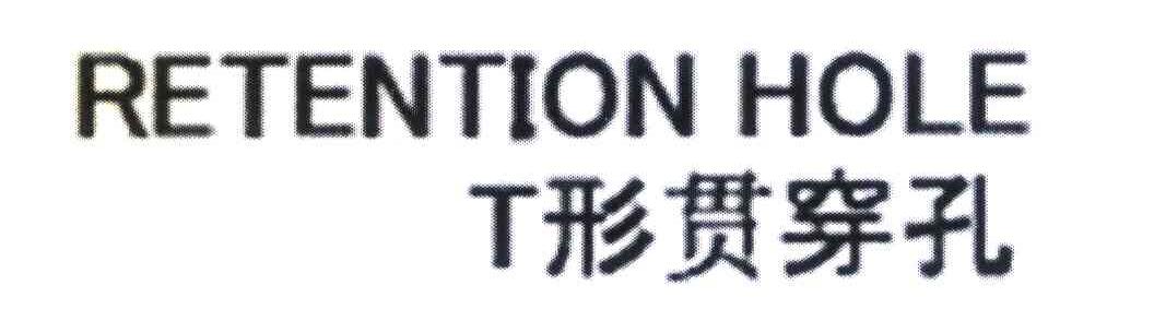 T 形贯穿孔 RETENTION HOLE